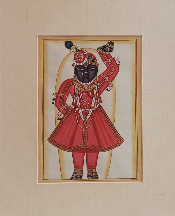 M Shrinathji Small Orange