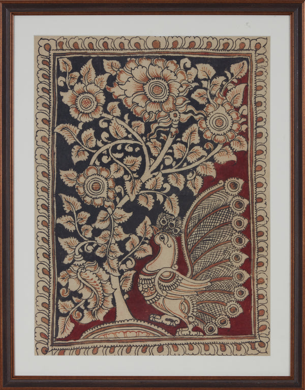 L Kalamkari Small On Textile