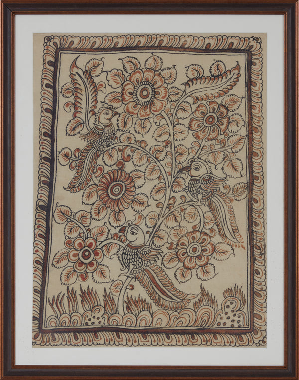 L Kalamkari Small On Textile