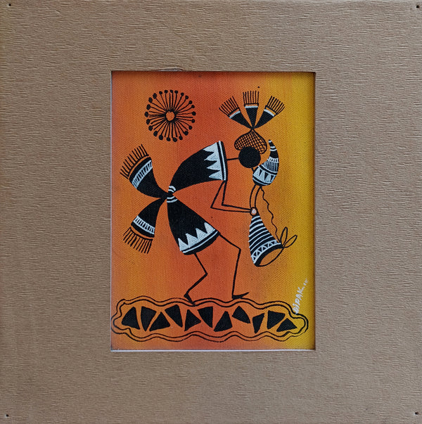 M Warli On Canvas 4