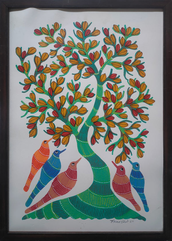 Gond On Paper