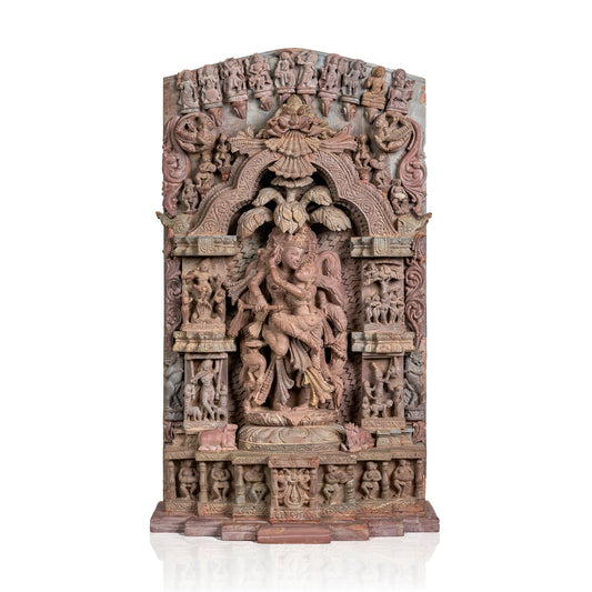 Radha Krishna Stone Sculpture