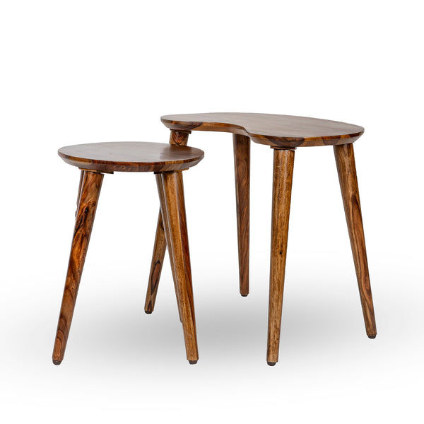 Wooden Nest of Table (Set Of 2)