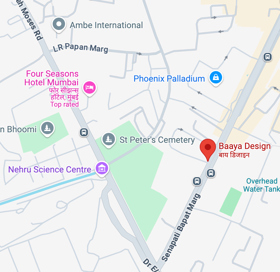 Baaya Experience Centre Location