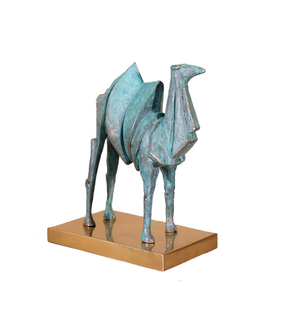 Brass Camel Sculpture