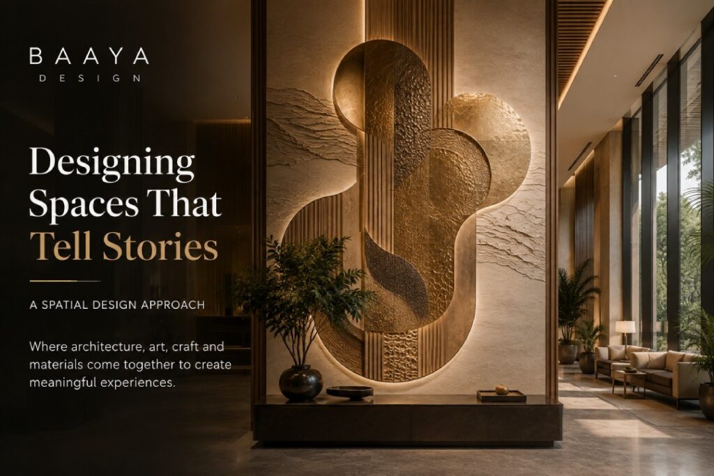 Designing Spaces That Tell Stories: A Spatial Design Approach